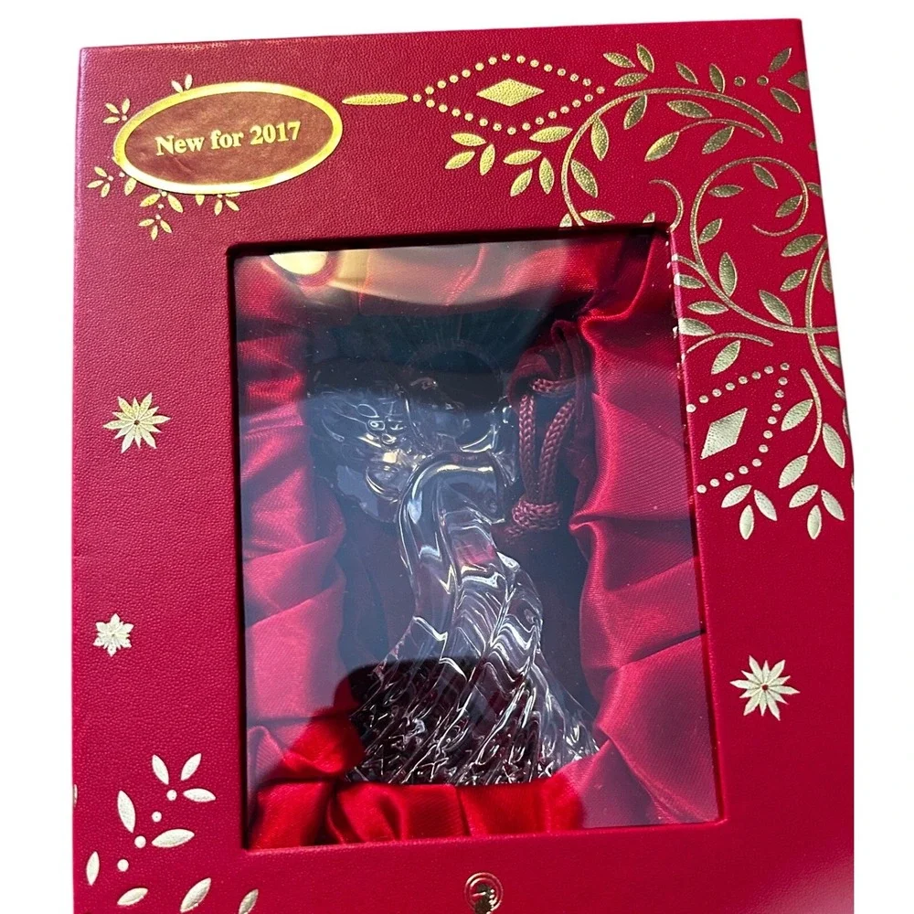 Waterford Crystal Angel‎ Ornament 2017 for Christmas Tree, Box & enhancer, Gift